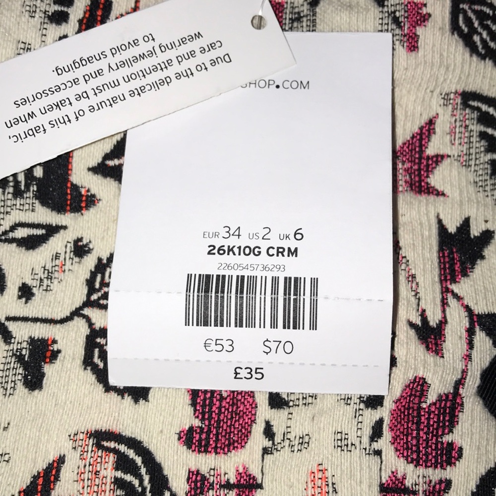 NWT - TopShop Petite Mini Skirt - Picture 6 of 6